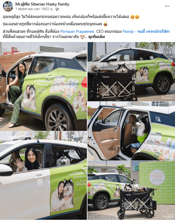 Mr.ผู้พัน Siberian Hasky Family